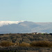 Snowdonia mountains from Anglesey