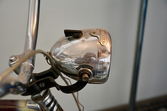 Prague 2019 – National Technical Museum – Headlight of a Premier bicycle