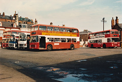Valley Bridge Bus Station, Scarborough – 19 Aug 1987 (54-24)