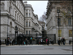 gates of Downing Street