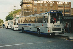 292/02 Premier Travel Services VAV 254X at Eccleston Bridge, London - 19 May 1990