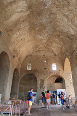 Vaulted entrance to the amphitheatre