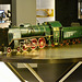 Prague 2019 – National Technical Museum – Model of the Express Steam Locomotive 387.032 with class 923.0 tender
