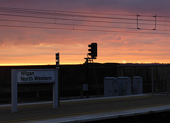 North Western sunset