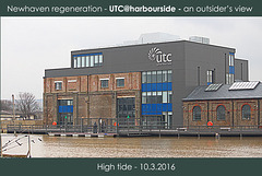 UTC harbourside - High tide - 10.3.2016