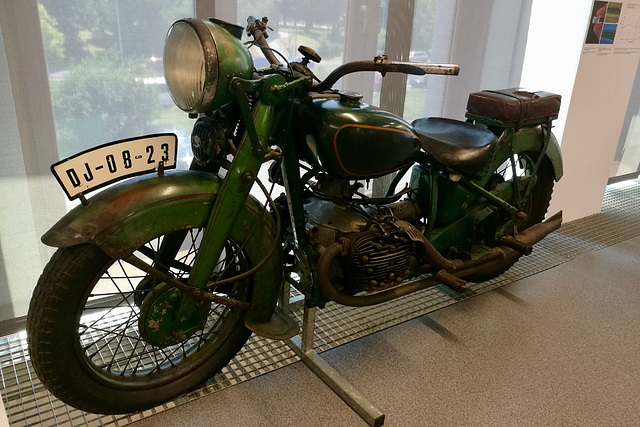 Prague 2019 – National Technical Museum – PUCH 800cc motorcycle