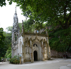 Portugal, Sintra, The Chapel of Holy Trinity in Quinta da Regaleira