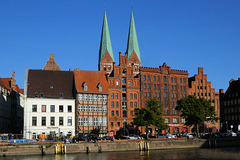 An der Untertrave in Lübeck (PiP)
