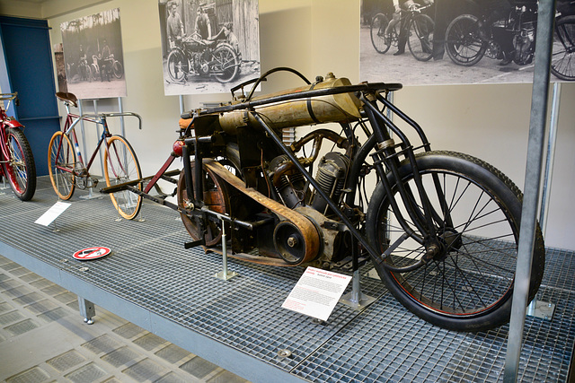 Prague 2019 – National Technical Museum – 1910 pacer motorcycle