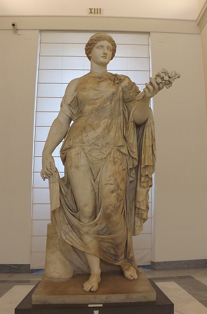 The So-called Flora Major in the Naples Archaeological Museum, July 2012