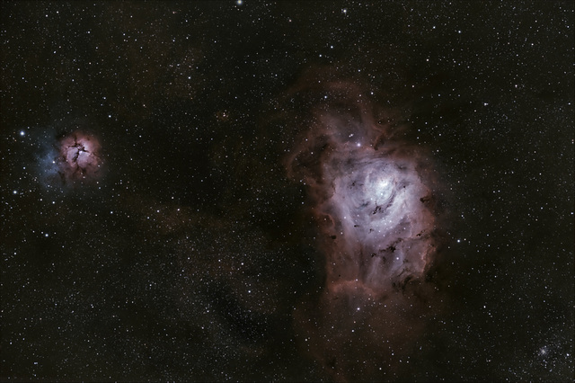 Lagoon Nebula M8 & Trifid Nebula M20