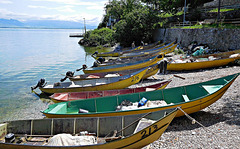 Boats on the lake