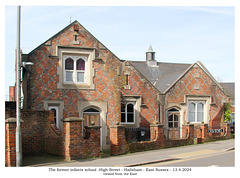 The Old School, High Street, Hailsham,13 4 2024 from the East