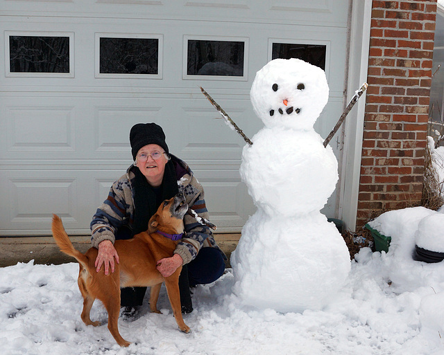 My Snowman, Otis, and Me