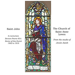 Lewes - Saint Anne - Saint John  - from the studio of Jessie Jacob