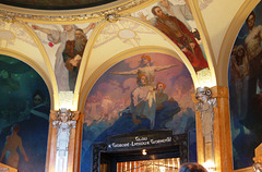 Murals by Alfons Mucha, Mayorial Hall, Municipal House, Náměstí Republiky, Prague