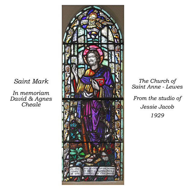 Lewes - Saint Anne - Saint Mark - from the studio of Jessie Jacob