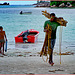 Seychelles : Praslin, fine giornata in mare