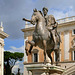 Rome - statue équestre de l'empereur Marc Aurèle