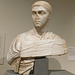Marble Portrait Bust of Alexander Severus in the Metropolitan Museum of Art, September 2018