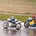 Thruxton 1984 - 6a British bikes racing in the rain