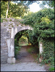 Budshead Manor archway