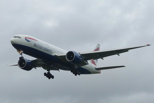 G-VIIS approaching Heathrow - 4 November 2015