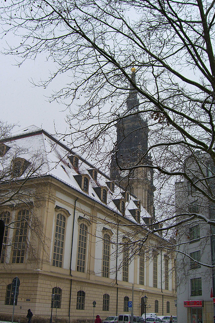 235 Dresdner Dreikönigskirche im Winter