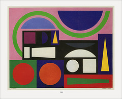 "Printemps," Auguste Herbin, 1955