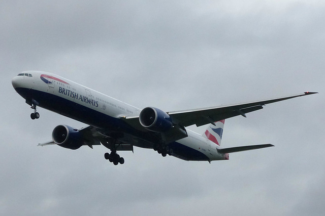 G-STBG approaching Heathrow - 4 November 2015