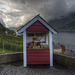 Fruit booth in Hardanger.