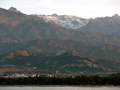 Snow on the Mountains of Corsica