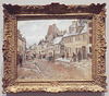 Pontoise Road to Gisors in Winter by Pissarro in the Boston Museum of Fine Arts, January 2018