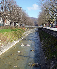 Veveyse (Rhône) in Deutsch Vivisbach in Vevey