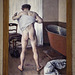 Man at his Bath by Caillebotte in the Boston Museum of Fine Arts, January 2018