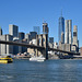 Manhattan et Brooklyn bridge