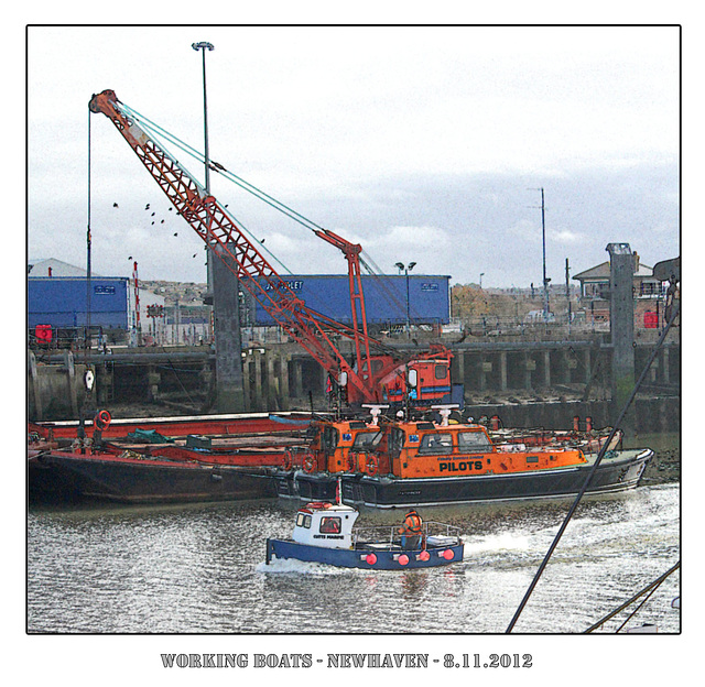 Working boats - Newhaven - 8 11 2012