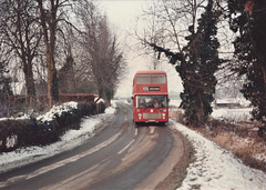 Eastern Counties VR269 (RAH 269W) in Barton Mills – 13 Feb 1985 (9-22)