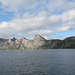 Norway, The Island of Senja, The Wall of Mefjorden with the Dominant Peak of Segla (639 m)