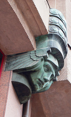 Detail, Suspich Houses, Wenceslas Square, Prague