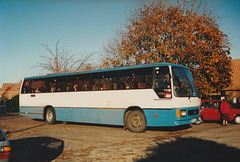 Wright’s of Brandon B224 OJU in Mildenhall – 1 Nov 1994 (245-9)