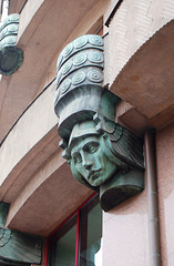 Detail, Suspich Houses, Wenceslas Square, Prague
