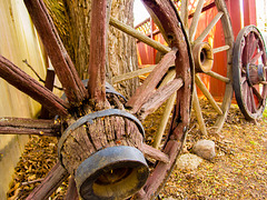 Wagon Wheel Fence 02