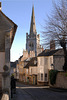 Stamford - All Saints from Barn Hill 2015-02-18