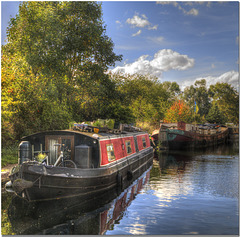 The Grand Union Canal, Hanwell