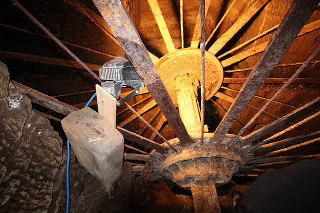 Water Wheel, Home Farm, Teddesley Hall, Staffordshire