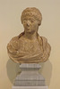 Portrait Bust of Faustina the Younger in the National Archaeological Museum of Athens, May 2014
