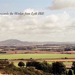 Looking towards the Wrekin from Lyth Hill (Scan from 2001)