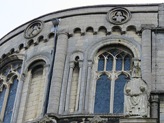 peterborough cathedral c12 apse, c13 roundel, c16 retrochoir