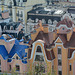 Ukraine, Kiev, Mansards and roofs of the Vozdvizhenka